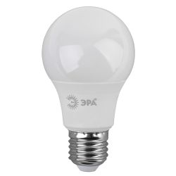 Лампа светодиодная ЭРА STD LED A60-9W-827-E27 9Вт груша теплый белый свет Е27 | Лампы cветодиодные Груша (A)