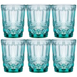 НАБОР СТАКАНОВ "СЕРПЕНТИНА" ИЗ 6ШТ. СЕРИЯ "MUZA COLOR" 270МЛ. / В=10 СМ (КОР=6НАБ.)