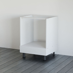 Кухонный модуль напольный 60х55х83 под духовой шкаф, Валенсия, без столешницы, на ножках, белый, Dipriz