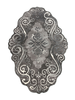 Ковер Safir 00858G Grey/Grey Нестандартная (0.78 x 1.5)