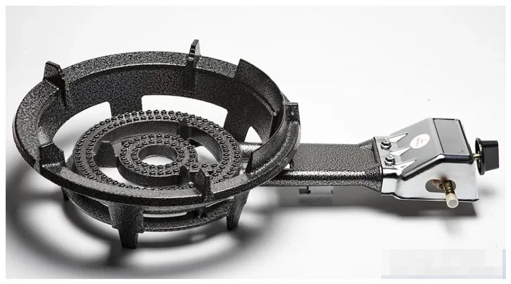 Газовая горелка чугунная для казана диаметр 31 см Газовая горелка чугунная для казана диаметр 31 см