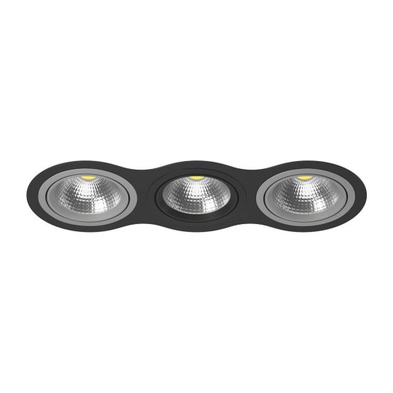 Комплект из светильника и рамки Lightstar Intero 111 (217937+217909+217907+217909) i937090709