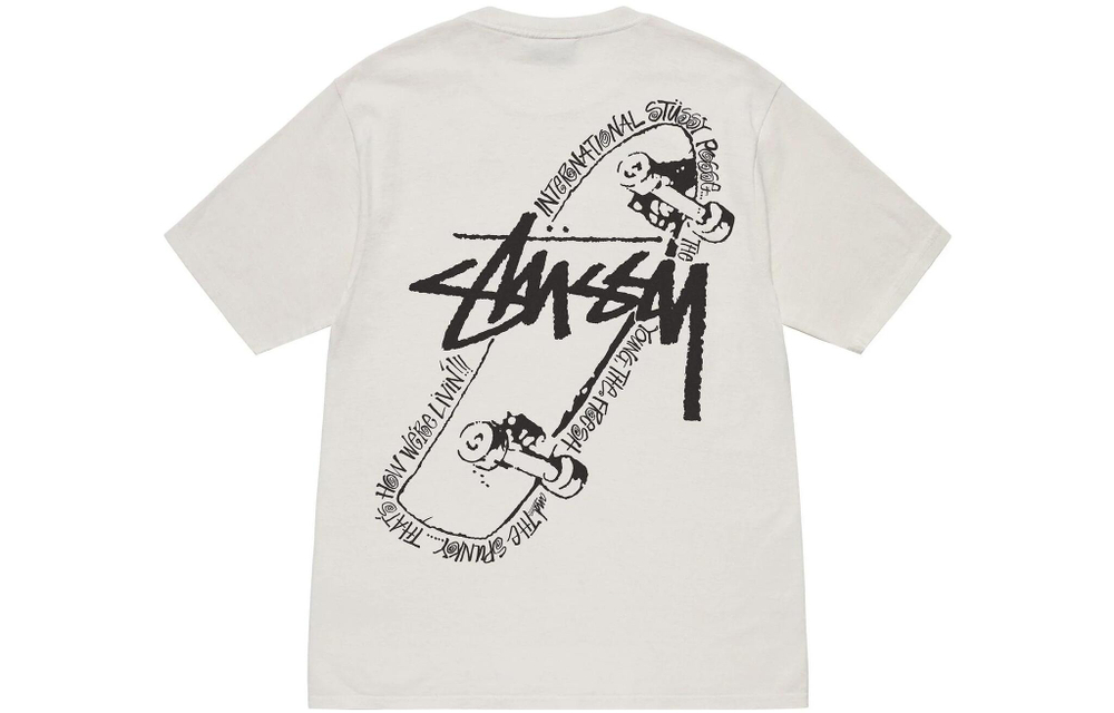 Футболки Stussy FW22 Skate Posse Pigment Dyed Tee T, 1904832