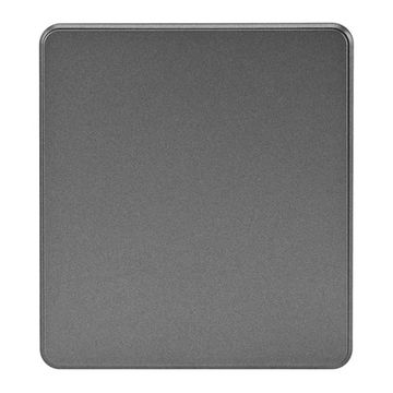 Заглушка ROUND декоративная с суппортом титан KRANZ