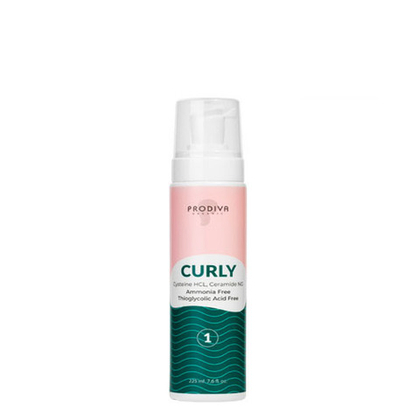 Prodiva Curly Полуперманентный состав для прикорневого объёма и завивки волос 1 Шаг