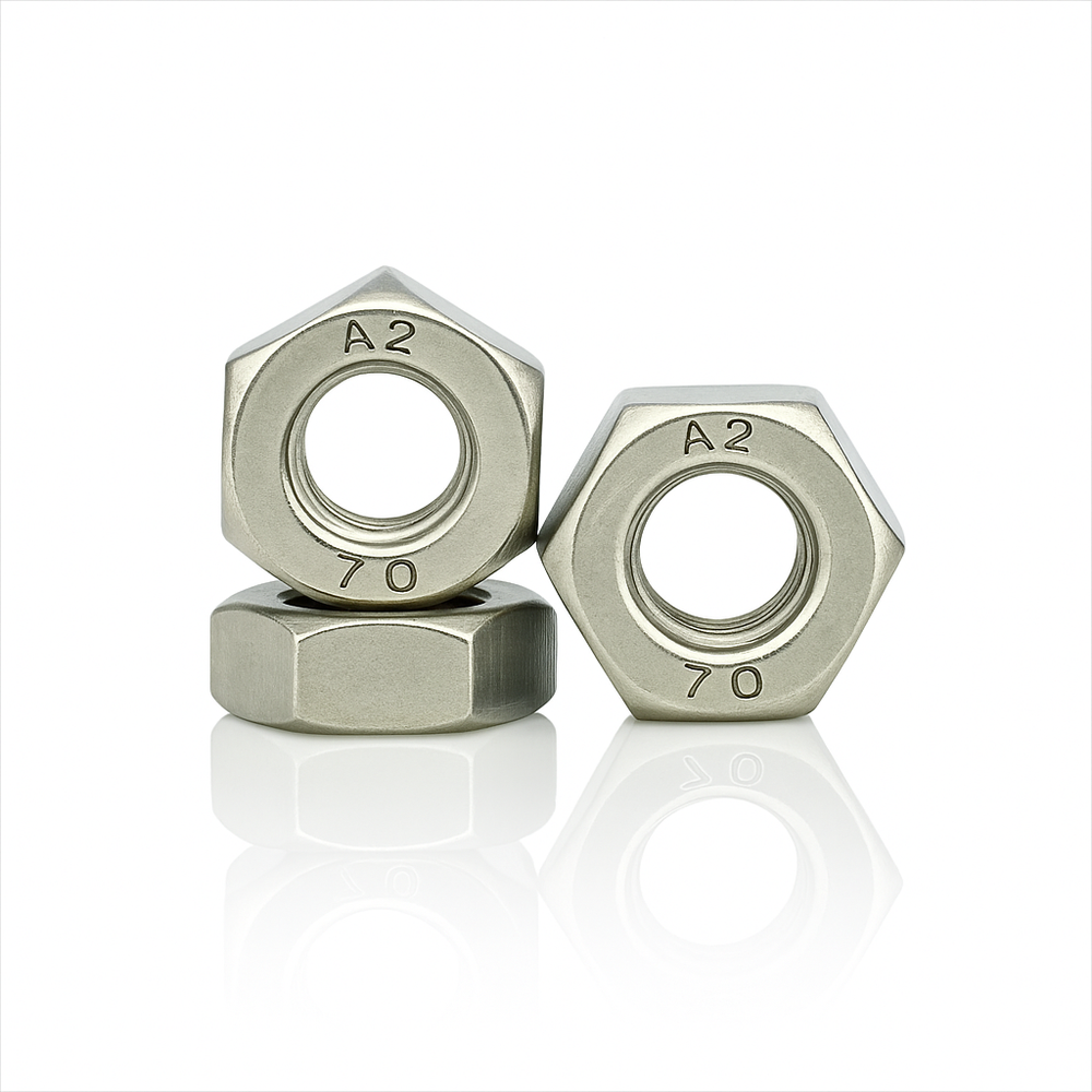 Гайка М10 DIN 934 нерж A2