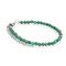 Браслет из камней малахита ограненного 4 мм, вид 1