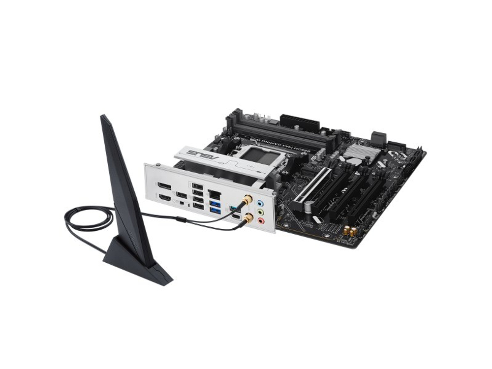 Материнская плата Asus B850m Max Gaming Wifi, Socket AM5, AMD B850, mATX, RTL [90MB1LL0-M0EAY0]