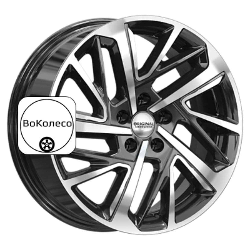 7x17/5x114,3 ET48 D66,1 KL-372 (Kaptur) Алмаз SKAD Original