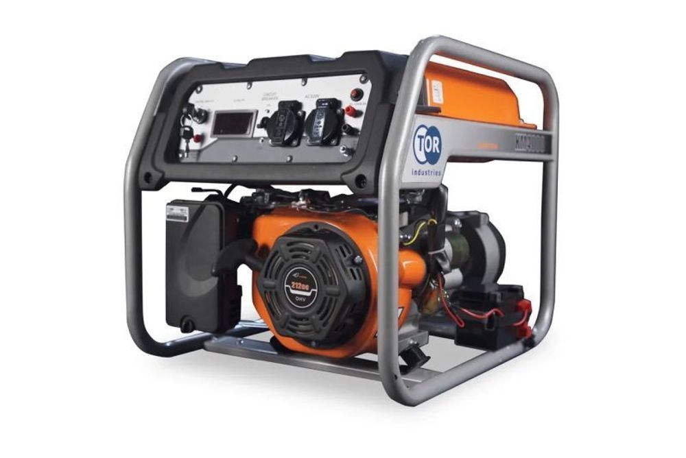 Генератор бензиновый TOR KM4000H - [2.8 кВт / 220V] эл. пуск