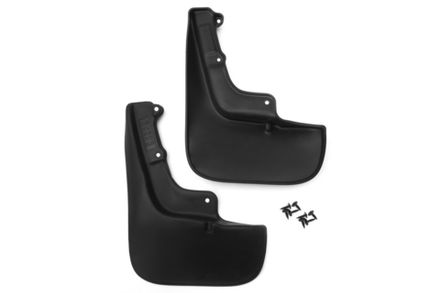 Брызговики задние подходят для PEUGEOT Boxer, 2006-2010, (с расширителем арок), 2 шт. (standard)