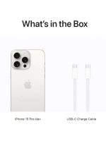 Смартфон Apple iPhone 15ProMax 512ГБ; nanoSIM+eSIM; белый