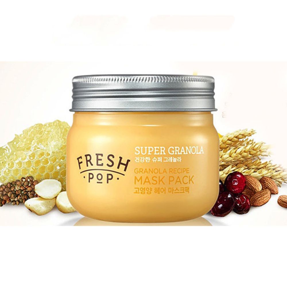 Питательная маска «Мед и мюсли» для поврежденных волос Fresh Pop Super Granola (200 мл)
