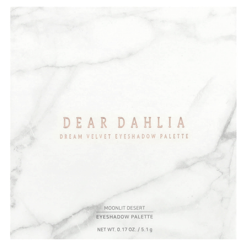 Dear Dahlia, Dream Velvet, палитра теней для век, Moonlit Desert, 5,1 г (0,17 унции)