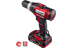 Дрель-шуруповер ЗУБР 14.4 В, 2 АКБ, 2 Ач, в кейсе ДШЛ-145-22