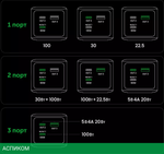 Портативное зарядное устройство Ugreen PB721 Space Gray (35524B)