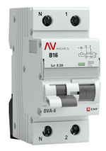 Автомат дифференциальный EKF rcbo6-1pn-16B-300-ac-av