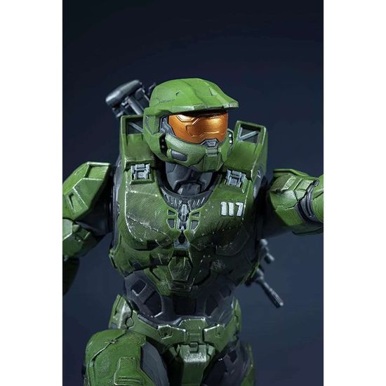 Фигурка Halo Infinite Master Chief with Grappleshot PVC 761568008364 по мотивам игры "Halo Infinite".