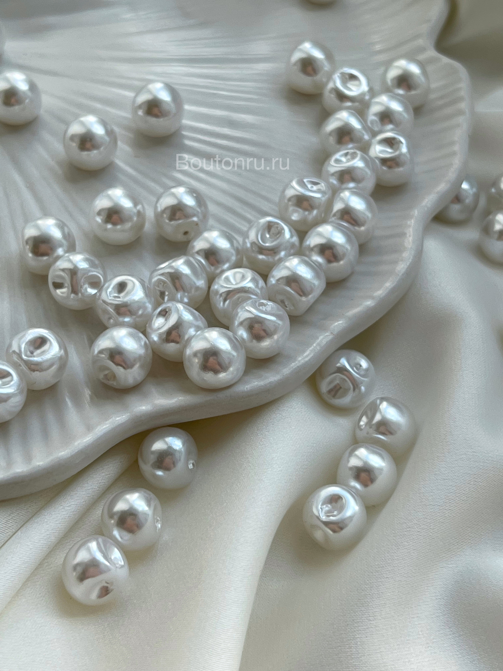 Пуговицы Жемчужные8 на скрытой ножке