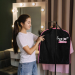 Детский чехол с карманами 110х50, влагостойкий. Будь собой