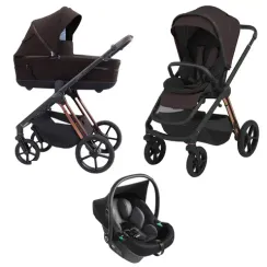 Коляска Espiro Miloo 3 в 1 Exellent Chocolate (208)