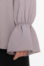 Блуза шифоновая Вэнси (бежевая) Б15024-8М LT Collection