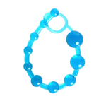 Анальная цепочка OnJoy бирюзового цвета (Цвет: бирюзовый)