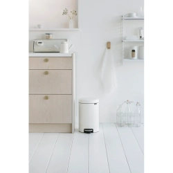 Brabantia Контейнер для мусора NewIcon 12л, матовый белый