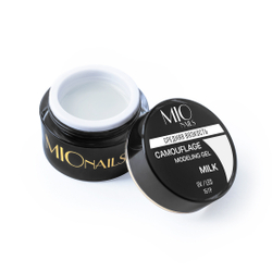 Гель MIO NAILS  Средняя вязкость. Milk, 15 гр