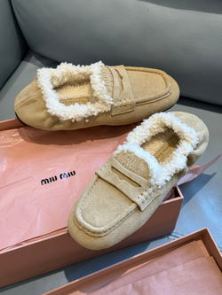 Miu Miu Suede Loafers (3 colors)