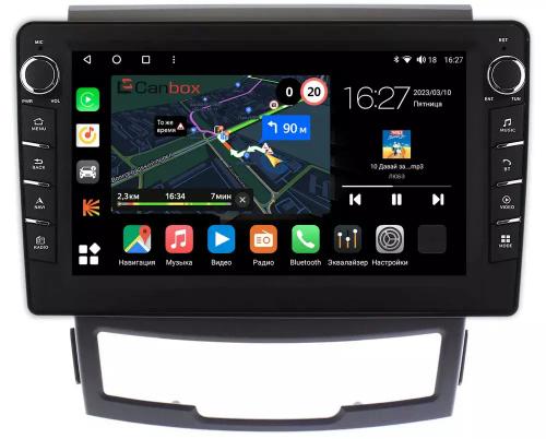 Магнитола для SsangYong Actyon II 2011-2013 - Canbox 9184 Android 10, Быстрая, CarPlay, 4G SIM-слот