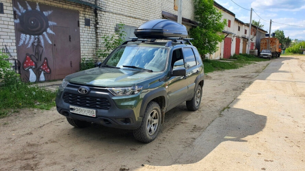 Автобокс Way-box Lainer 460 на Lada Travel/Niva Chevrolet