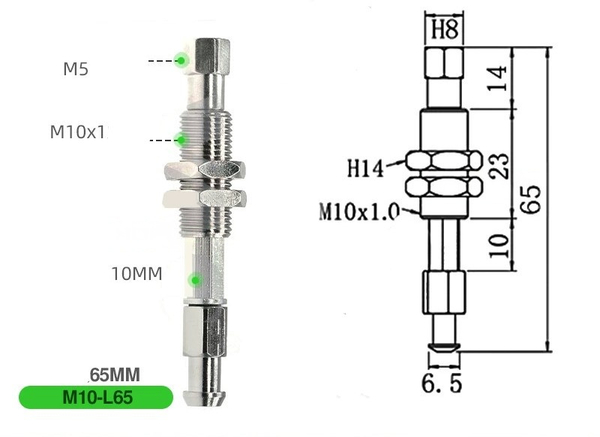 Zpt2-k10-b5-a10 does not rotate l65 (small head)