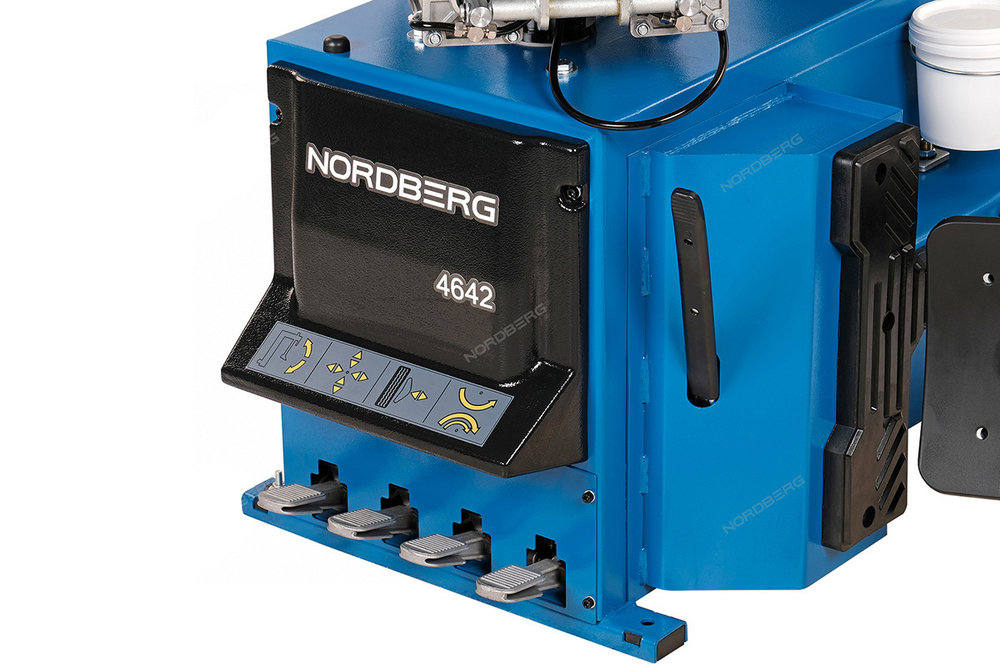 NORDBERG (4642(B)) Станок шиномонтажный автомат, двухскоростной, стол с накладками, 380 В, синий