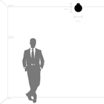 812021 Люстра GLOBO 1х40W E14 БРОНЗА/БЕЛЫЙ