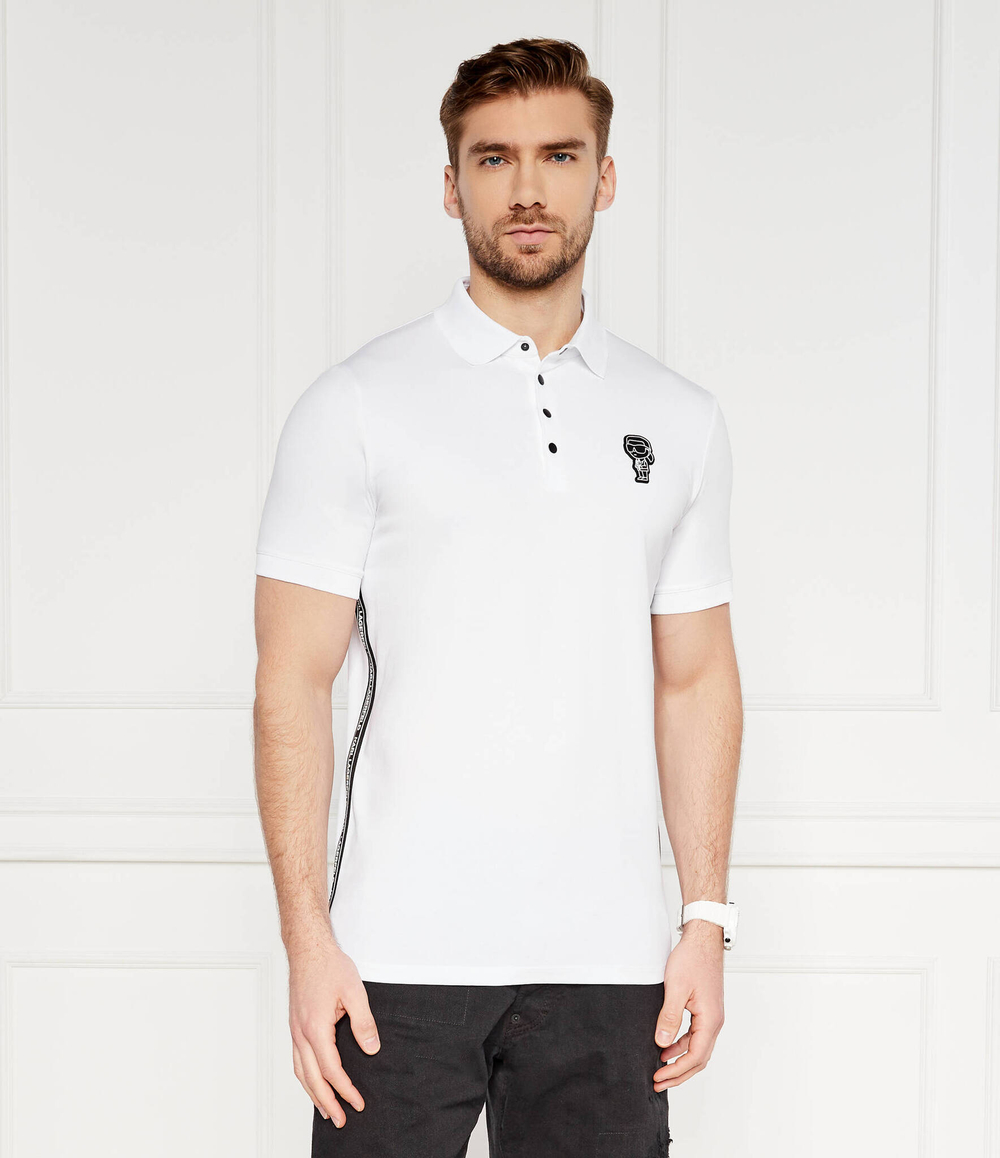 Поло Karl Lagerfeld - белый(745023 542221)