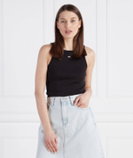 Топ TJW ESSENTIAL RIB TANK Tommy Jeans - черный(DW0DW14875)