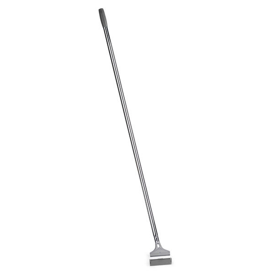 Металлический скребок с синей ручкой Best, 120 см