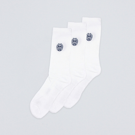 Одежда для тенниса Носки унисекс, Носки унисекс BIDI BADU DON CARLITO CREW MOVE SOCKS 3 PACK .