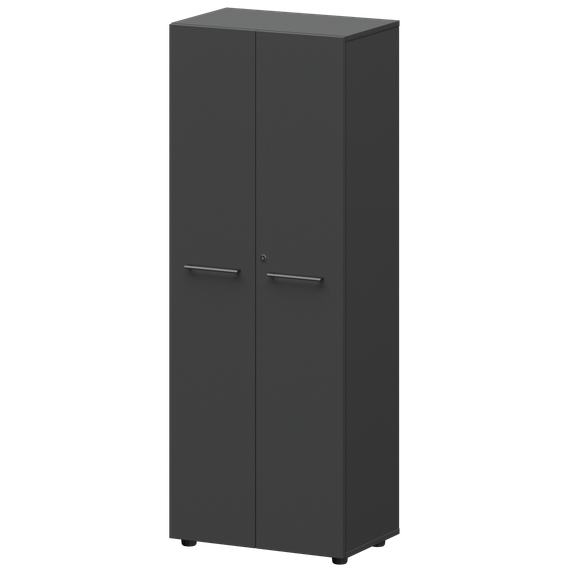 Шкаф для одежды KZS-46 Графит 598x380x1595 Кортез