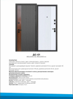 Дверь входная ДС-01