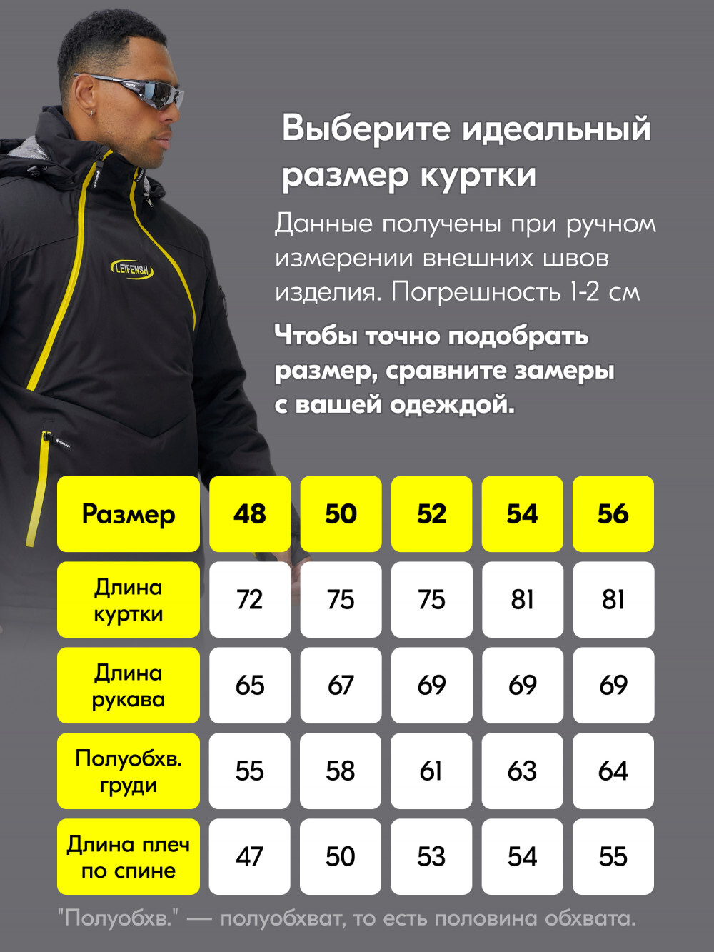 Горнолыжный костюм анорак мужской зимний черного цвета 389Ch