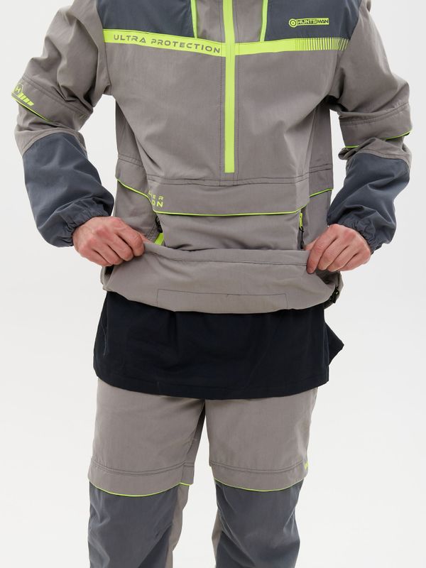 Костюм летний Антигнус-Премиум ткань Ravena Peach Wash цвет Серый