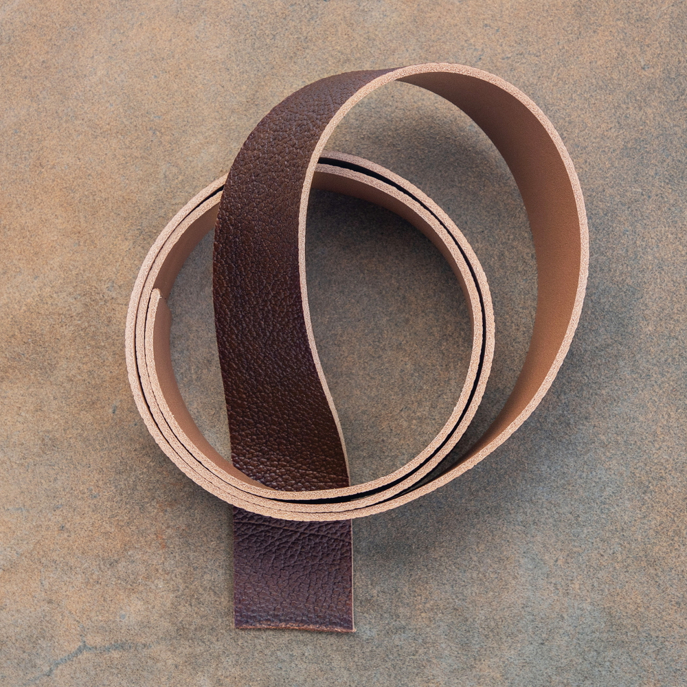 Ременная заготовка Grain Cognac (2,8+ мм), цв. Коричневый