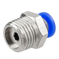 Фитинг для пластиковых трубок 4мм с наружной резьбой 1/4'' Forsage F-SPC04-02