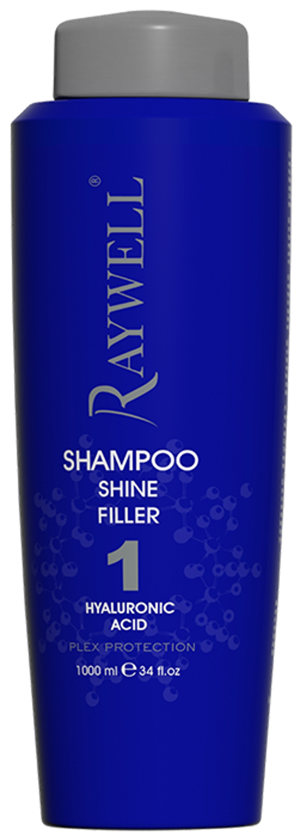 RAYWELL SHINE FILLER SHAMPOO - Шампунь-филлер с гиалуроновой кислотой - 1000 мл.