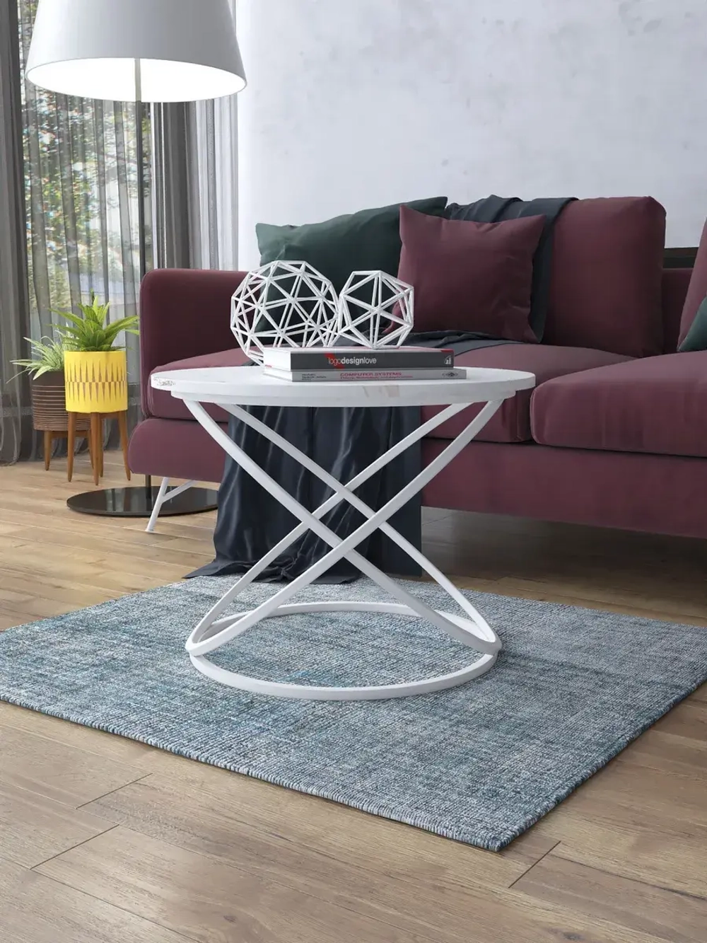 Журнальный стол Инфинити - БЗБГ - МДФ в ПВХ