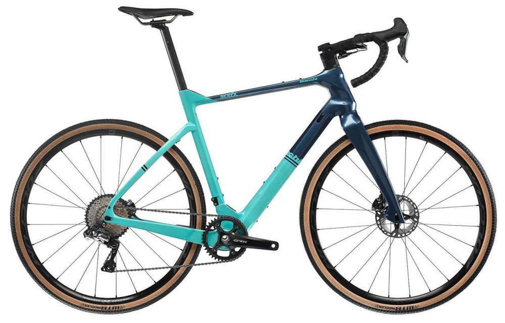 Шоссейный велосипед Bianchi Arcadex GRX810 Di2 (2024)
