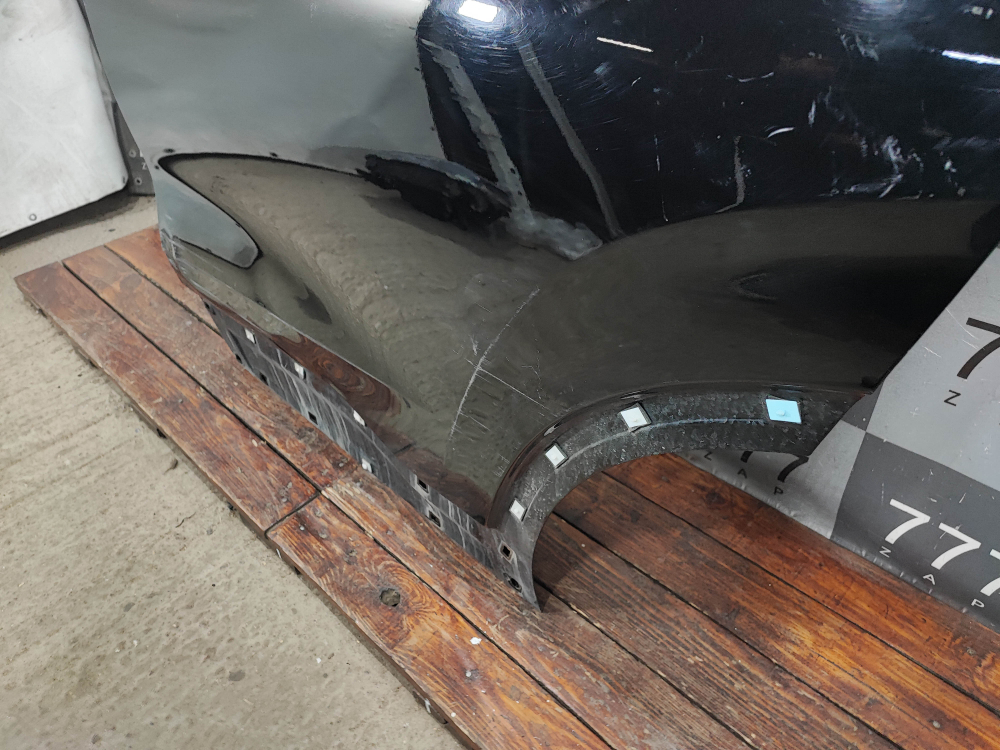 Дверь задняя левая Hyundai Santa Fe 4 (TM) 18-нв Б/У Оригинал 77003S1000