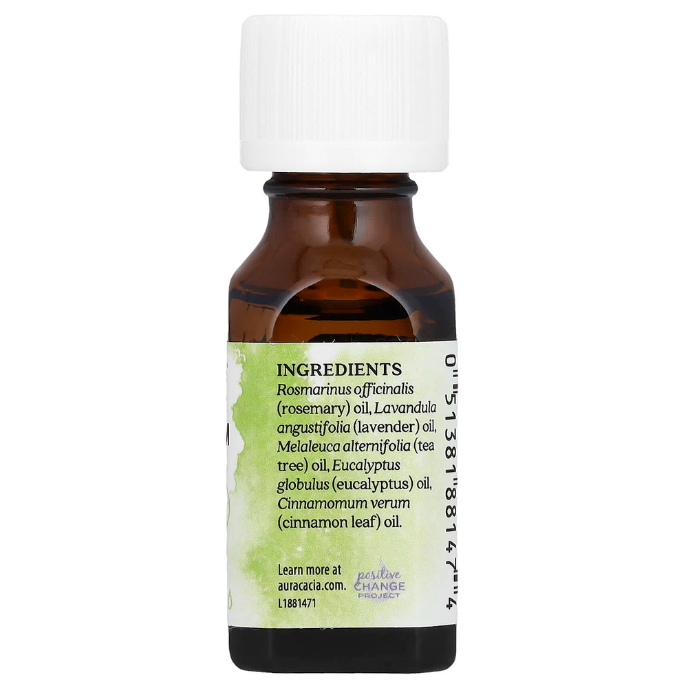 Aura Cacia, Смесь чистых эфирных масел, Rescue Charm, 15 мл (0,5 жидк. унц.)